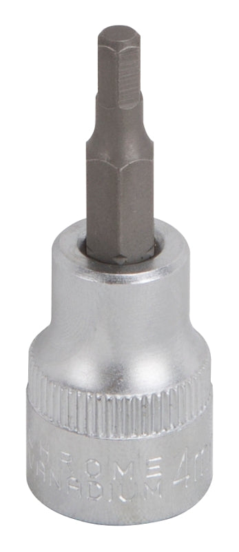SOCKET HEX BIT 4MM 3/8DR MET-10620