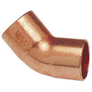 ELBOW 45 DEG WROTCOPPR 1 CXC-40505