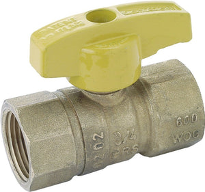 VALVE GAS BALL FEM LEVER 1/2-40540